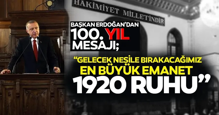Başkan Erdoğan'dan 23 Nisan açıklaması