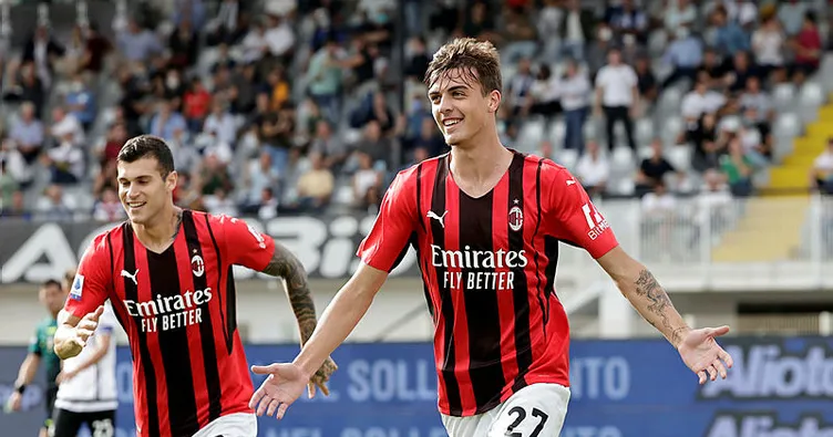Daniel Maldini ilk golünü attı, Milan kazandı!