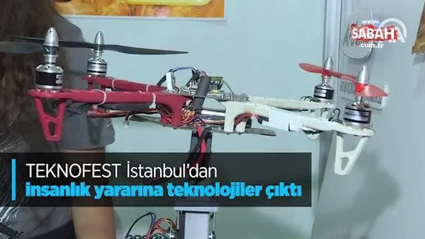 TEKNOFEST İstanbul'dan insanlık yararına teknolojiler çıktı