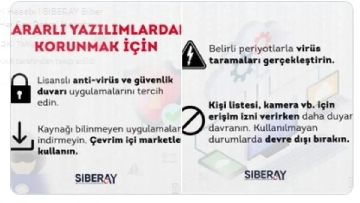 Instagram'a VPN ile erişenlere SİBERAY'dan kritik uyarı