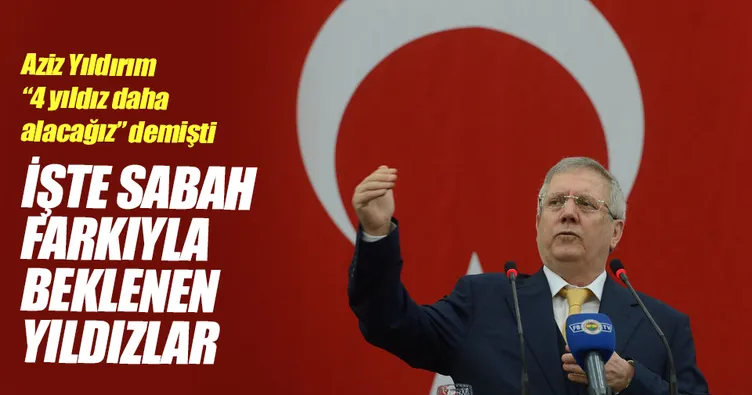İşte o yıldızlar