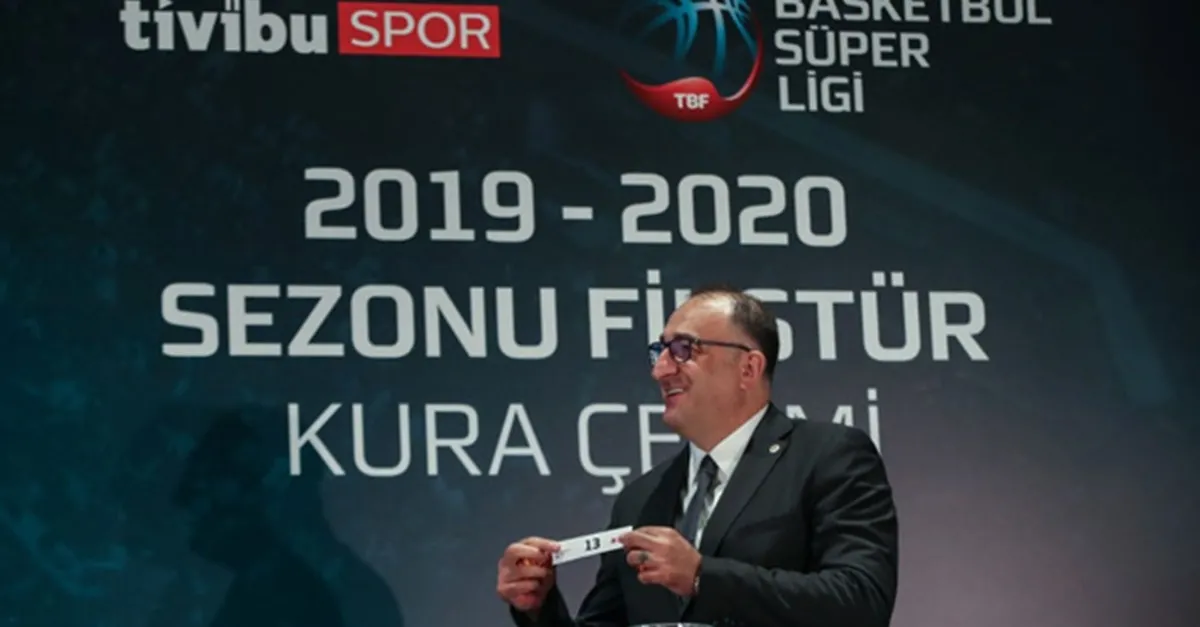 Basketbol Süper Ligi’nde 20192020 sezonu fikstürü belli oldu! İşte