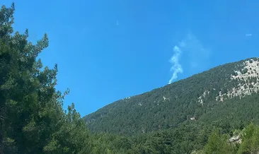 Fethiye’de korkutan orman yangın! Alevler kontrol altına alındı #mugla