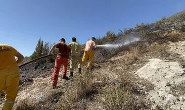 Hatay’da ormanlık alanda yangın çıktı: Ekipler kısa sürede kontrol altına aldı! #hatay