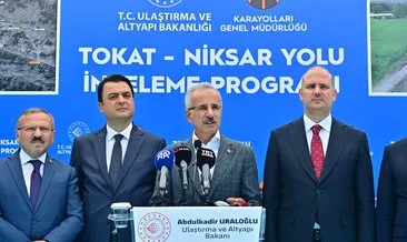 Dev projede tarih belli oldu! Seyahat süresi 25 dakikaya düşecek! Bakan Uraloğlu: Kısa zamanda bitireceğiz #tokat
