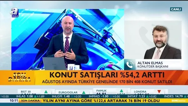 KONUTDER Başkanı Altan Elmas: İnşaat sektöründe 140 bin kişilik bir istihdam artışı oldu