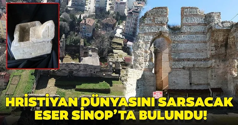 Sinop’taki tarihi kazıdan son dakika haberi geldi! Hristiyan dünyasını sarsacak Hz.İsa döneminden eser bulundu!
