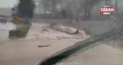 Marmaris’te yollar göle döndü, evlerde su baskınları yaşandı | Video