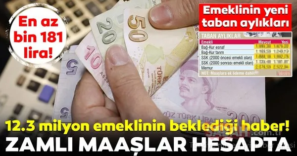 Zamlı emekli maaşları hesapta! Bağ-Kur emeklileri için emekli maaşı ne zaman yatacak?