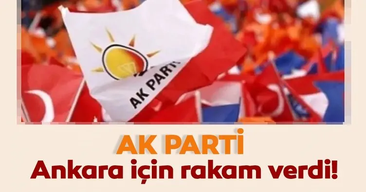 AK Parti’den Ankara için son seçim anketi açıklaması