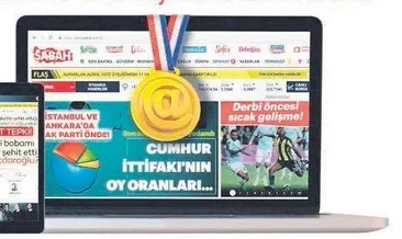 SABAH, dijitalde liderliği bırakmadı