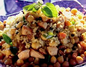 Nohutlu Bulgur Pilavı