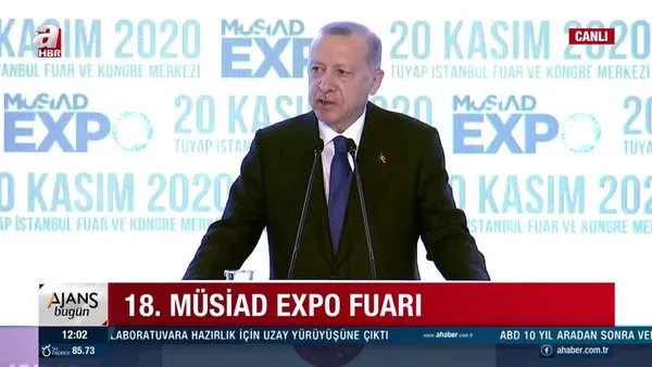 Son dakika: Cumhurbaşkanı Erdoğan'dan MÜSİAD EXPO'da flaş açıklamalar | Video