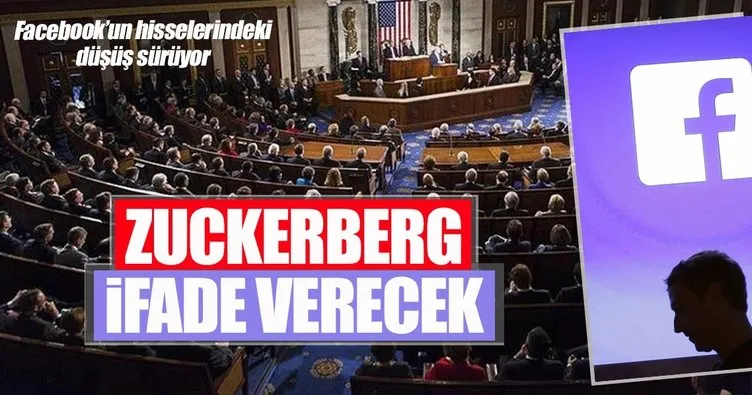 Facebook CEO’su Zuckerberg, ABD Kongresi’nde ifade verecek