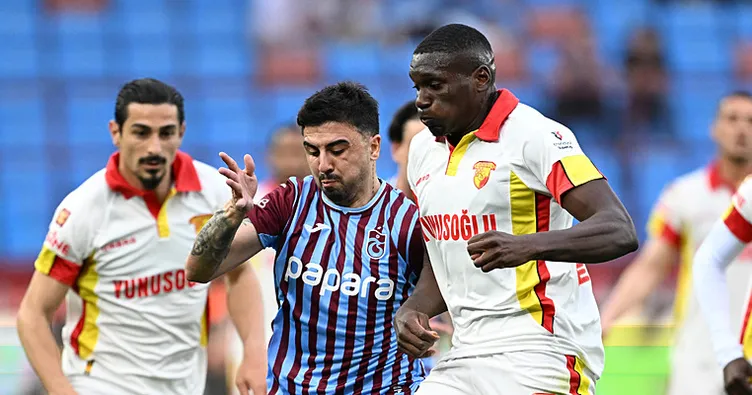 Trabzonspor ile Göztepe 36. randevuda