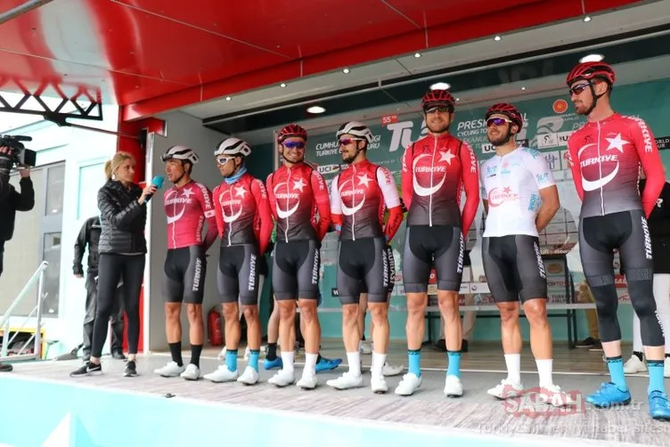 55. Cumhurbaşkanlığı Türkiye Bisiklet Turu’ndan renkli kareler