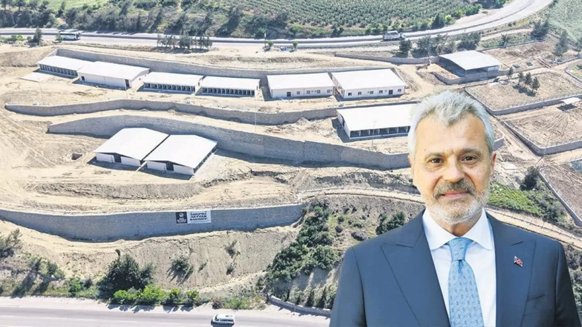 Hatay'da 75 bin metrekarelik dev hayvan bakımevi bayram öncesi açılıyor
