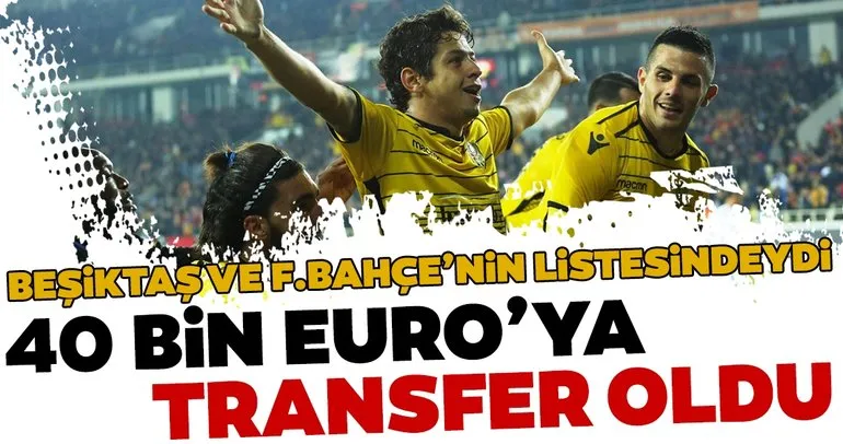 Beşiktaş Guilherme transferini bitirdi! Yeni Malatyaspor’a 40 bin Euro ödenecek