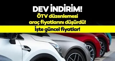 ÖTV indirimi sonrası 300 bin TL altı sıfır araba araç fiyatları ne kadar, kaç TL oldu? 2022 Sıfır araba araç fiyatları listesi güncellendi!