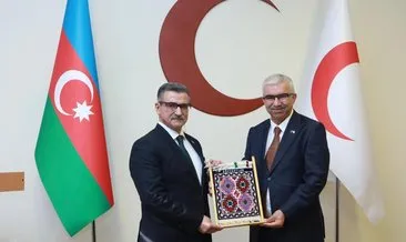Türk Kızılay Azerbaycan Kızılay ile bir araya geldi