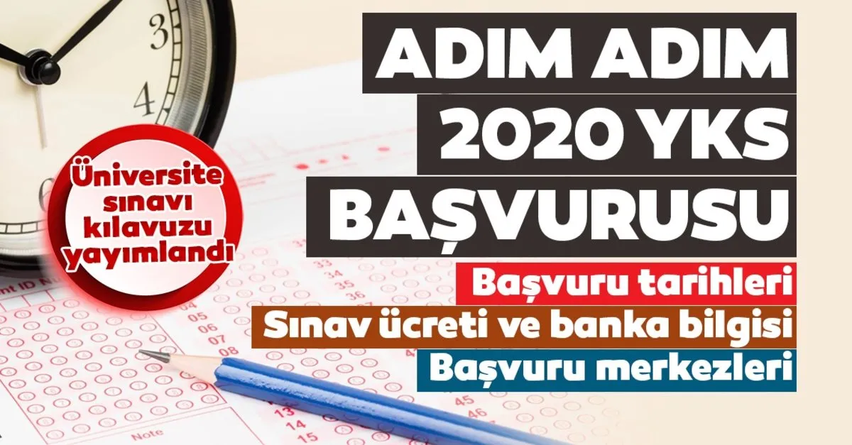 Yks Basvurusu Nasil Nereden Yapilir Osym Kilavuzu Ile 2020 Yks Basvuru Sinav Ucreti Ne Kadar Ve Nereye Yatirilacak Egitim Haberleri