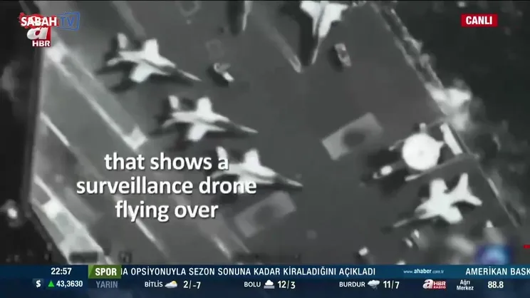 İran TV'si bu görüntüleri yayınladı