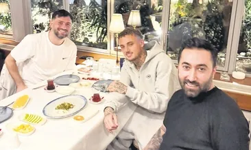 Noa Lang’ın canı kebap çekti