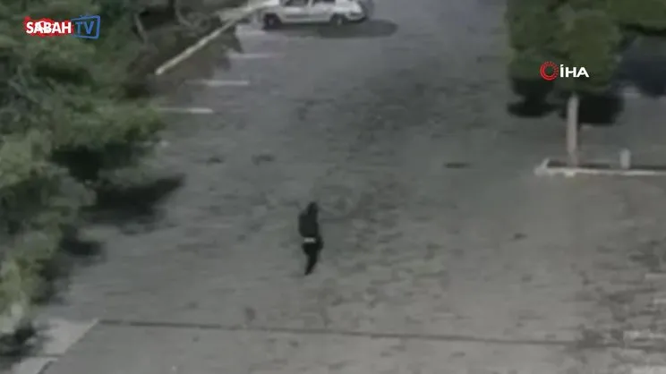 Kadın kılığındaki erkek şüpheli hırsız kamerada | Video