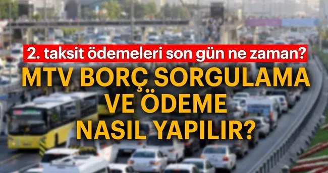 motorlu tasitlar vergisi 2 taksit