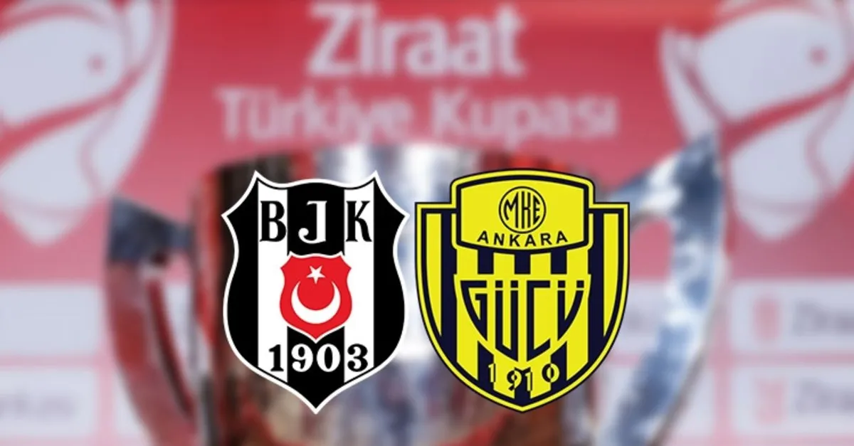Beşiktaş-MKE Ankaragücü maçı ne zaman, saat kaçta ve hangi kanalda? Ziraat Türkiye Kupası'nda yarı final heyecanı!