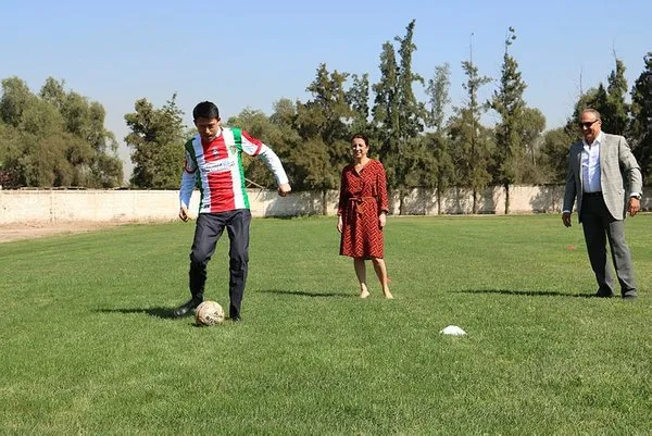 Şilili Filistinlilerin takımı Palestino'ya Türkiye'den destek
