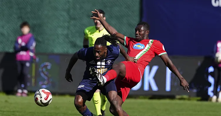 Sarıyer ve Amed yenişemedi!