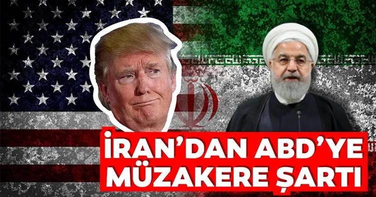 Ruhani’den ABD’ye müzakere şartı