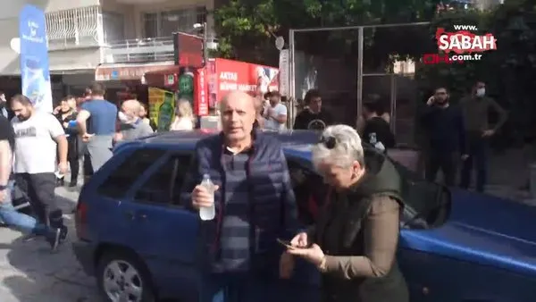 İzmir ve çevresinde hissedilen deprem sonrası vatandaşların panik anları kamerada | Video