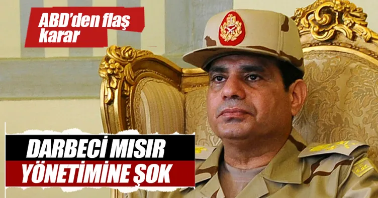 ABD’den Mısır için flaş karar