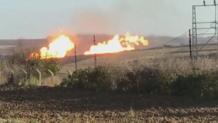 Silivri’de doğalgaz hattında patlama