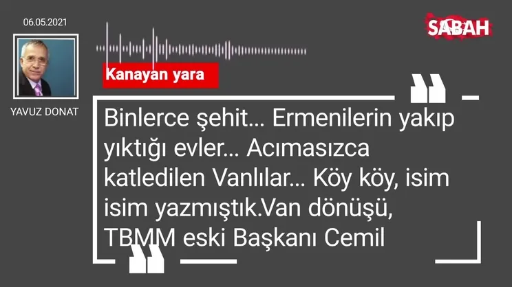 Yavuz Donat | Kanayan yara