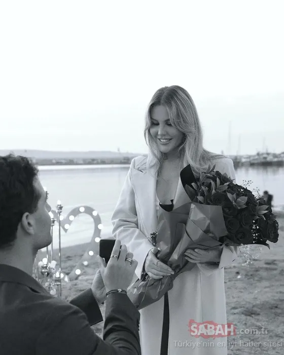 Esra Erol’un kız kardeşi Eda Erol pilot sevgilisinden evlilik teklifi aldı! ’Milyon kez evet’