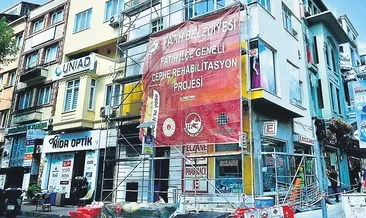 Fatih’in caddeleri güzelleşiyor