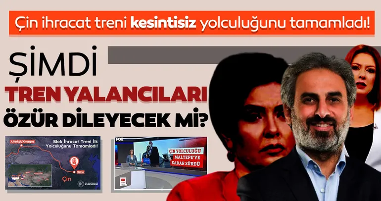 Tren yalancıları özür dileyecek mi?