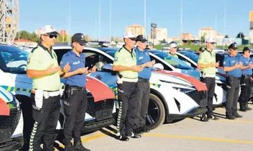 Kayseri Emniyeti’ne 244 araç tahsis edildi #kayseri