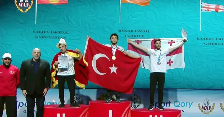 İsmail Hacı Bekar yine şampiyon oldu