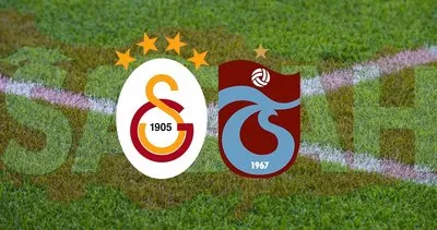 Galatasaray Trabzonspor maçı hangi kanalda yayınlanacak? Süper Lig Galatasaray Trabzonspor maçı saat kaçta, ne zaman? GS TS maçı canlı yayın kanalı