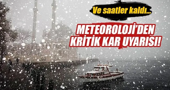 Kar ne zaman yağacak? Meteoroloji verilerine göre 5 günlük hava durumu - İstanbul ve diğer iller...
