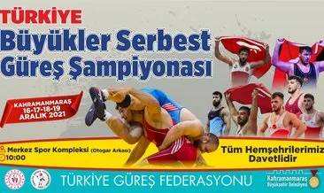 Kahramanmaraş’ta Türkiye Güreş Şampiyonası heyecanı! #kahramanmaras