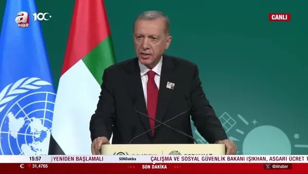 BM İklim Zirvesi: Başkan Erdoğan'dan önemli açıklamalar | Video