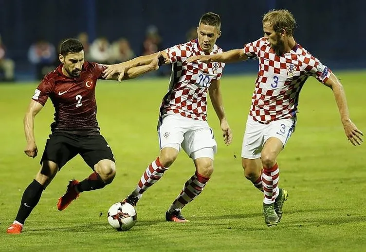 Hırvatistan-Türkiye maçı Hırvat basınında