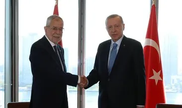 Son dakika haberi | Başkan Erdoğan Avusturya Cumhurbaşkanı Bellen ile bir araya geldi