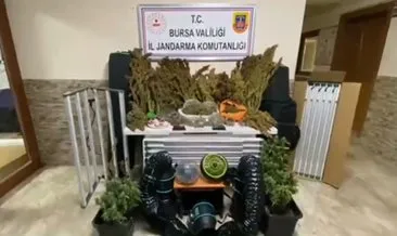 Jandarmadan dev uyuşturucu operasyonu! 24 şüpheli yakalandı 25 kilo uyuşturucu ele geçirildi #bursa