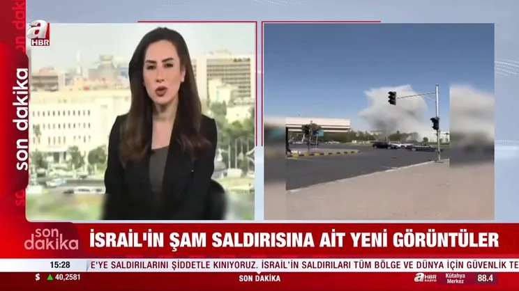 SON DAKİKA: İsrail, Suriye Genelkurmay karargahını bir kez daha vurdu! İşte o anlar... | Video